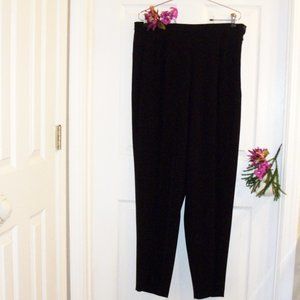 JUDITH HART COLLECTION Sz 12 Dark Purple Straight Leg Dress Pants